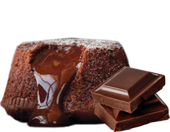 Tortino soufflè caldo